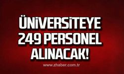 Ankara Üniversitesi'ne 249 personel alınacak!