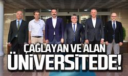 Çağlayan ve Alan üniversitede