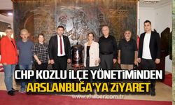 CHP Kozlu ilçe yönetiminden Arslanbuğa’ya ziyaret