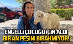 Engelli çocuğu için aldı bir an peşini bırakmıyor!