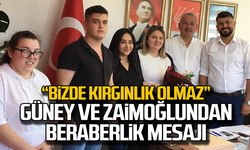 Güney ve Zaimoğlu'ndan birlik beraberlik mesajı!