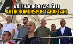 Vali Osman Hacıbektaşoğlu artık Kömürspor taraftarı