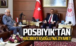 Posbıyık’tan Hacıbektaşoğlu’na ziyaret