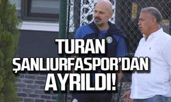 Turan Şanlıurfaspor'dan ayrıldı!