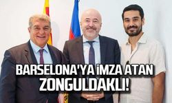 Barselona'ya imza atan Zonguldaklı!