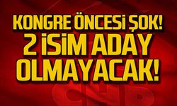 CHP'de iki isim adaylıktan çekildi!