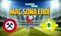 Zonguldak Kömürspor-Esenler Erokspor maçı sona erdi