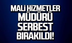 Mali hizmetler müdürü serbest kaldı!