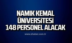 Namık Kemal Üniversitesi 148 sözleşmeli personel alacak!