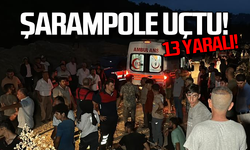 Fındık işçilerini taşıyan araç şarampole uçtu! 13 yaralı!