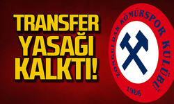 Transfer yasağı kalktı!