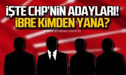 İşte CHP’nin adayları! İbre kimden yana döndü?