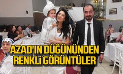 Azad'ın düğününden renkli görüntüler!