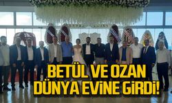 Betül ve Ozan dünya evine girdi!