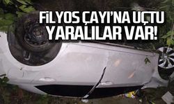 Filyos çayına uçtu! Yaralılar var!