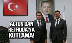 Altun'dan Recep Kethüda'ya kutlama!