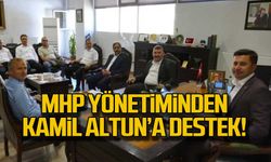 MHP yönetiminden Kamil Altun'a destek!