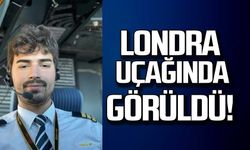 Londra uçağında bir Zonguldaklı!
