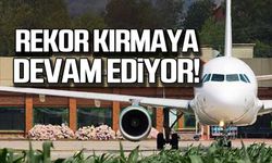 Zonguldak Havalimanı rekor kırmaya devam ediyor!