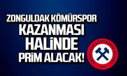 Zonguldak Kömürspor kazanması halinde prim alacak!