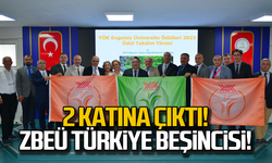 İki katına çıktı! ZBEÜ Türkiye beşincisi!