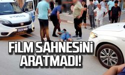 Film sahnesini aratmadı! Kıskıvrak yakalandı!