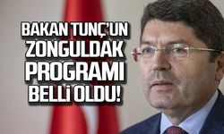 Bakan Yılmaz Tunç'un Zonguldak programı belli oldu!
