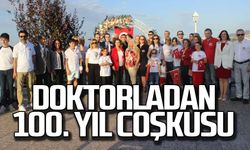 Zonguldaklı doktorlardan 100. Yıl coşkusu