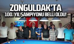 Zonguldak'ta 100. yıl bilardo şampiyonu belli oldu!
