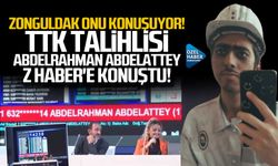 Zonguldak onu konuşuyor! TTK talihlisi  Abdelrahman Abdelattey, Z HABER'e konuştu!
