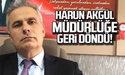 Harun Akgül Milli Eğitim Müdürlüğü'ne geri döndü!