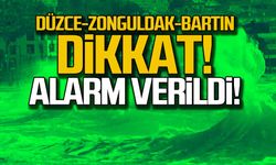 Alarm verildi! Düzce, Zonguldak, Bartın dikkat!