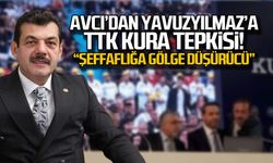 Muammer Avcı'dan Yavuzyılmaz'a TTK kura tepkisi!