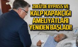 ZBEÜ’de bypass ve kalp kapakçığı ameliyatları yeniden başladı!