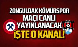 Zonguldak Kömürspor maçı canlı yayınlanacak! İşte o kanal