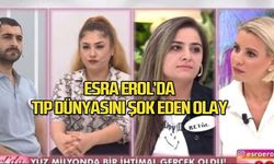 Esra Erol'da Tıp dünyasını şok eden olay