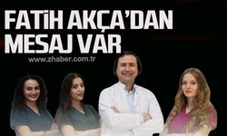 Dr. Fatih Akça ve Akça Tıp’tan mesaj var.