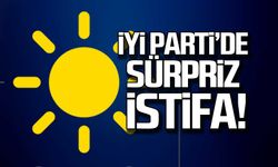İYİ Parti'de sürpriz istifa!