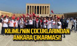 Kilimli'nin çocuklarından Ankara çıkarması!