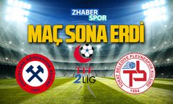 Zonguldak Kömürspor-Tokat Belediye Plevnespor maçı sona erdi!