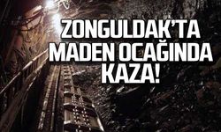 Zonguldak'ta maden ocağında kaza!