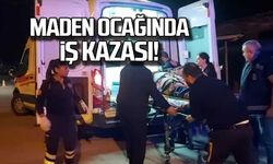 Maden ocağında iş kazası!