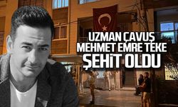 Uzman Çavuş Mehmet Emre Teke şehit oldu