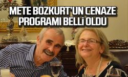 Mete Bozkurt'un cenaze programı belli oldu!