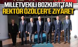 Milletvekili Bozkurt’tan Rektör Özölçer’e Ziyaret