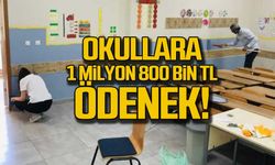 Zonguldak'taki okullara 1 milyon 800 bin TL ödenek!