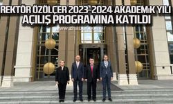 Rektör Özölçer, 2023-2024 Akademik Yılı Açılış Programına Katıldı