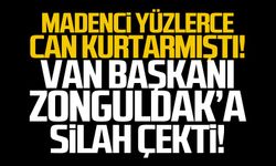 Madenci Van'da can kurtardı Van başkanı  Zonguldak"a silah gösterdi!
