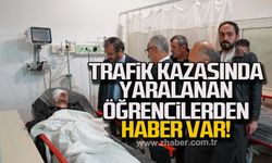 Trafik kazasında yaralanan öğrencilerden haber var!