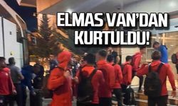 Elmas  Van’dan kurtuldu!